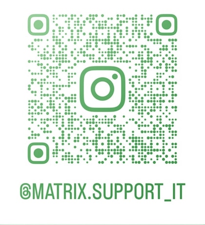 Kod QR Instagram matrix.support_it